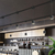 6 in. x 6 in. Wattage Selectable LED Pendant Fixture - Gold Baffle - Black Finish Thumbnail