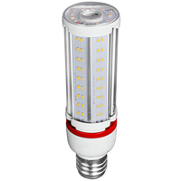 5580 Lumens - 36 Watt - 3500 Kelvin - LED Corn Bulb - 150 Watt Metal Halide Equal - Mogul Base - 120-277 Volt - PLTS-12297