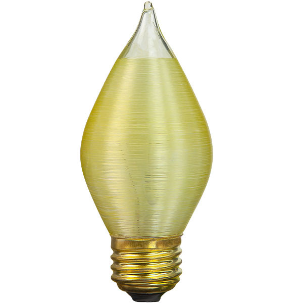 Bulbrite 431140 - 40 Watt Amber - Yellow Bulb