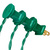 8 ft. - Incandescent Mini Light Stringer - (20) Red Bulbs - 3 in. Bulb Spacing - Green Wire Thumbnail
