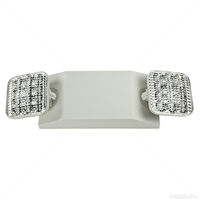 Emergency Light Fixture - LED Lamp Heads - 1 Watt - 90 Min. Operation - 120/277V - Exitronix LED-90-R