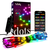 Twinkly Dots - 9.8 ft. Flexible LED Light String with 60 RGB LEDs - Black Wire  Thumbnail