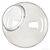 18 in. Clear Acrylic Globe Thumbnail