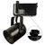 Nora NTL-214/75B - Round Back Cylinder Low Voltage Track Fixture - Black Thumbnail