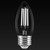 500 Lumens - 5.5 Watt - 2700 Kelvin - LED Chandelier Filament Bulb - 3.5 in. x 1.4 in. Thumbnail