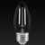 200 Lumens - 2.5 Watt - 2700 Kelvin - LED Chandelier Filament Bulb - 3.5 in. x 1.4 in. Thumbnail