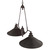 28 in. x 16 in. Pendant Fixture - Bronze Shade - Bronze Finish Thumbnail