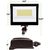 8350 Lumens - 60 Watt - Color Selectable LED Flood Light Fixture Thumbnail