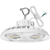 38,000 Lumen Max - 240 Watt Max - Wattage and Color Selectable UFO LED High Bay Fixture - Sensor Ready Thumbnail