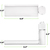 1220 Lumens - 19 Watt - Color Selectable LED Track Light Fixture - Linear Wall Wash Thumbnail