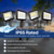 40,072 Lumen Max - 300 Watt Max - Wattage and Color Selectable LED Flood Light Fixture Thumbnail