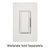 CFL/LED or Incandescent/Halogen Dimmer Switch - Single Pole/3 Way/Multi Location Thumbnail