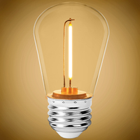 LED S14 1W SHATTER PROOF 2700K