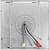 1900 Lumens - 18 Watt - 4000 Kelvin - 12 in. x 12 in. Surface Mount LED Panel Fixture Thumbnail