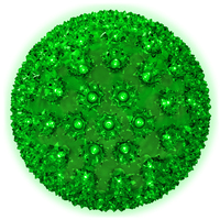 150L 10IN LED SPHERE GREEN
