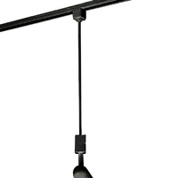24 in Extension Rod Black