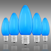 LED CIL C9 OPAQUE BLUE