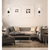 19 in. x 5.5 in. Wall Sconce Fixture - White Shade - Bronze Finish Thumbnail