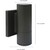 7 in. LED Outdoor Wall Sconce Fixture - Direct and Indirect Light - Bronze Finish Thumbnail