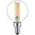 2 in. Dia. - LED G16 Globe Filament Bulb - 3.5 Watt - 40 Watt Equal - Warm White Thumbnail