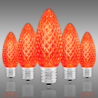 LED CIL C9 ORANGE TRANSP