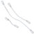 12 in. Flexible Connector - White Thumbnail