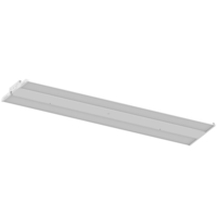43,200 Lumen Max - 320 Watt Max - Wattage and Color Selectable Linear LED High Bay Light Fixture - Watts 220-265-320 - Kelvin 4000-5000 - 120-277 Volt - Euri Lighting ELHB4-320W1023cws