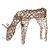 42 in. Animated Feeding Grapevine Deer Thumbnail