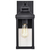 16 in. x 6 in. Outdoor Wall Lantern Fixture - Clear Glass - Black Finish Thumbnail