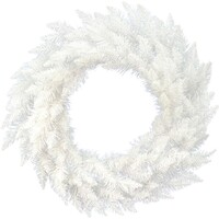 3 ft Wreath Sparkle WHT Spruce