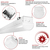 54 Watt Max - 7128 Lumen Max - 8 ft. Wattage and Color Selectable LED Strip Fixture  Thumbnail