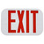 LED Exit Sign - Selectable Red or Green Letters - Single Face Thumbnail