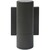 7 in. LED Outdoor Wall Sconce Fixture - Direct and Indirect Light - Bronze Finish Thumbnail