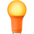 LED A19 Party Bulb - Orange - 9 Watt Thumbnail
