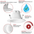 Natural Light - 720 Lumens - 8 Watt - 4000 Kelvin - 4 in. LED Downlight Fixture Thumbnail