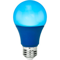 LED 9W A19 E26 BLUE