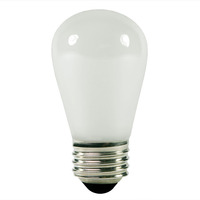 11 Watt - Frost - Incandescent S14 Bulb - Medium Base - 130 Volt - Halco 9058