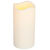 6 in. ht. - 3 in. dia. - Bisque Color - LED - Flameless Resin Pillar Candle Thumbnail