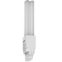 850 Lumens - 5 Watt - Color Selectable LED PL Lamp - Kelvin 2700-3000-3500-4000-5000 - Replaces 13W CFL - 2 Pin GX23 Base - Ballast Bypass or Plug and Play - 120-277 Volt - PLT-20336