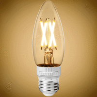 LED CAD 4.5W 3CCT FIL