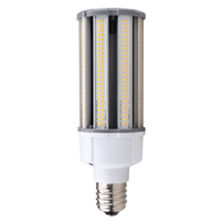 6850 Lumen Max - 45 Watt Max - Wattage and Color Selectable LED Corn Bulb - Watts 27-36-45 - Kelvin 3000-4000-5000 - Mogul Base - 120-277 Volt - PLTS-12089