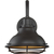 12 in. x 10 in. Outdoor Wall Sconce Fixture - Gold Baffle - Bronze Finish Thumbnail