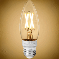 LED CAD 4.5W 3CCT FIL