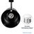 Track Light Fixture - Flat Back Cylinder - Black  Thumbnail