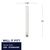 400 Lumens - 5 Watt - 2700 Kelvin - LED T9 Tubular Filament Bulb - 15 in. x 1.18 in. Thumbnail