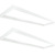 1x4 Ceiling LED Panel Light With Surface Mount Kit Thumbnail