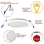 1100 Lumens - 16 Watt - 3000 Kelvin - 6 in. New Construction LED Downlight Fixture Thumbnail