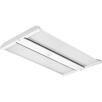 Rotatable Lens - 42,400 Lumen Max - 300 Watt Max - Wattage and Color Selectable Linear LED High Bay Fixture - Sensor Ready - Watts 255-275-300 - Kelvin 4000-5000 - 120-277 Volt - PLT-12730