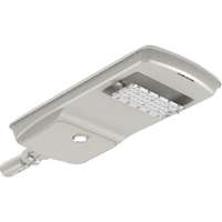 Solar Area Light - Motion Sensor - Dusk-to-Dawn - 1600 Lumens - Grey Finish - 5000 Kelvin - 8 Watt - Comes with Programmable Remote and Slipfitter Mounting Bracket - Light Efficient Design RP-SAL-8W-50K-SF-GY-G2