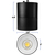 5 in. x 4 in. Wattage Selectable LED Pendant Fixture - White Baffle - Black Finish Thumbnail